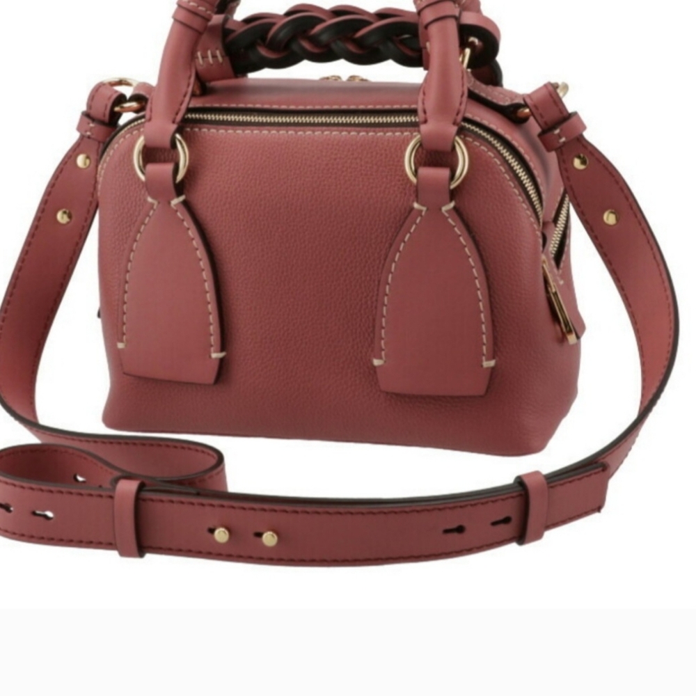 Chloe Daria Medium Day Bag In Sepia Brown
